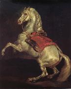 Theodore   Gericault Napoleon mold Tamerlan France oil painting artist